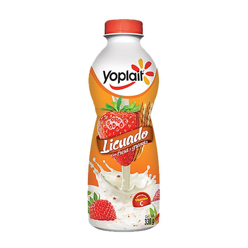 Yoghurt Bebible Licuado De Fresa Yoplait 330 g